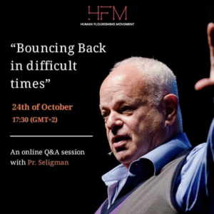 Bouncing back in difficult times – An open Q&A session with Professor Seligman
